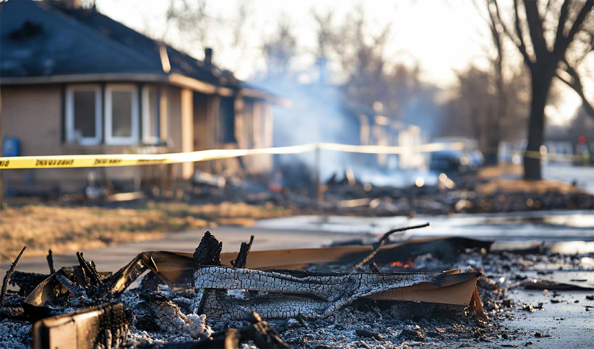 Layton fire damage restoration