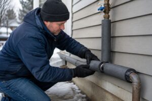 pipe insulation freezing temperatures Utah