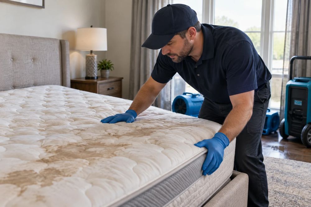 5 Signs Your Mattress Needs Professional Cleaning After Water Damage